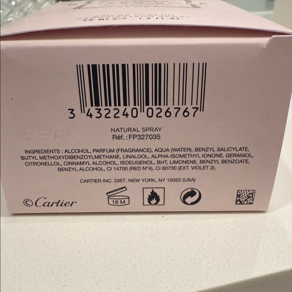 Cartier Baiser Volé Eau de Parfum in Pink Box - Picture 2 of 4